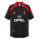 Camisa Milan Third 00/01 Retrô - Preta