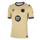Camisa Barcelona Away 25/26 Jogador - Bege
