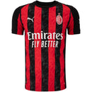 Camisa Milan Home 25/26 - Vermelha e Preta